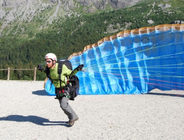  Gleitschirmkurs Gleitschirmfliegen am Mont Blanc